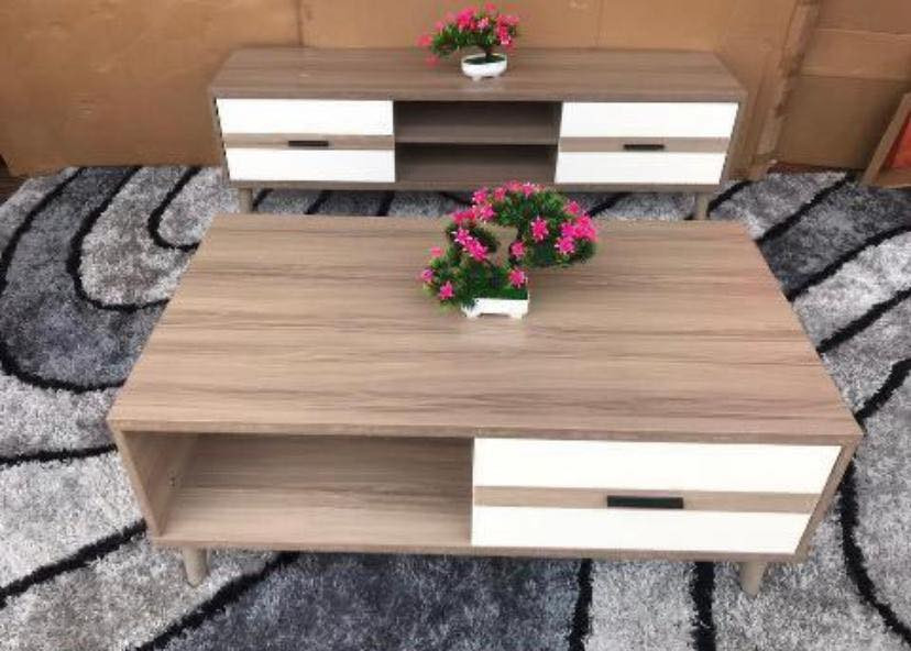 TV Stand with Centre Table with 2 drawers