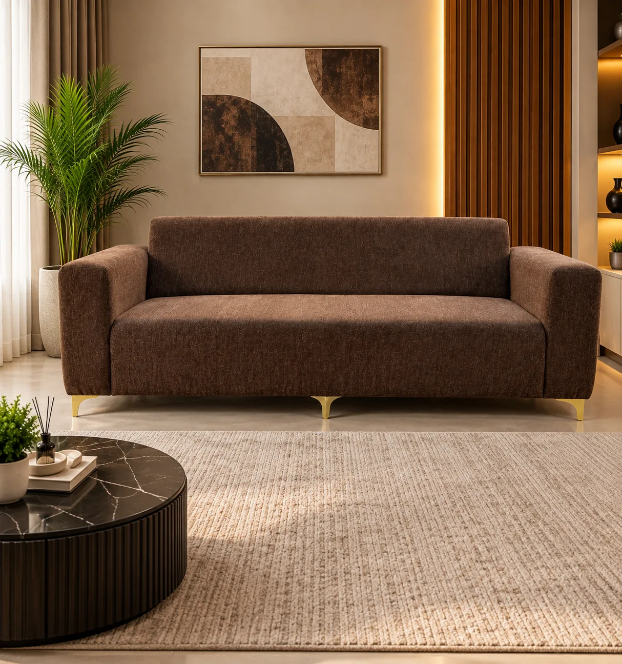 Monaco Luxe 3-Seater Sofa